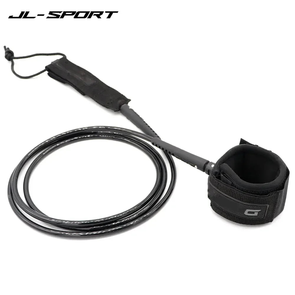 Surf Leash 6~9Ft7Mm Surfboard Leash Windsurfing SUP Straight Foot Rope Safety Leg Leash Stand up Paddle Board Surfing Accessorie