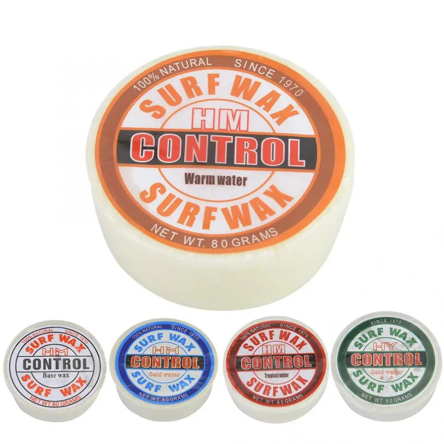 80G Anti-Slip Wax Lightweight 5 Kinds Water Temperature Waxes High Quality Surfing Wax Water Sports Surfing Accessory
