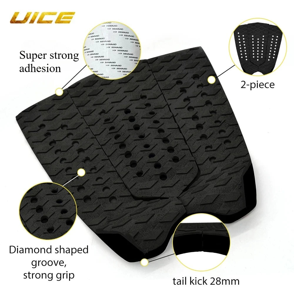Surf Grip Pad Surf Surfboard Traction Pad Surfing Board EVA Foam Deck Pad Anti-Slip Grips Deck Pads Surfing Accessorie