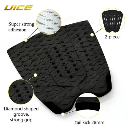 Surf Grip Pad Surf Surfboard Traction Pad Surfing Board EVA Foam Deck Pad Anti-Slip Grips Deck Pads Surfing Accessorie